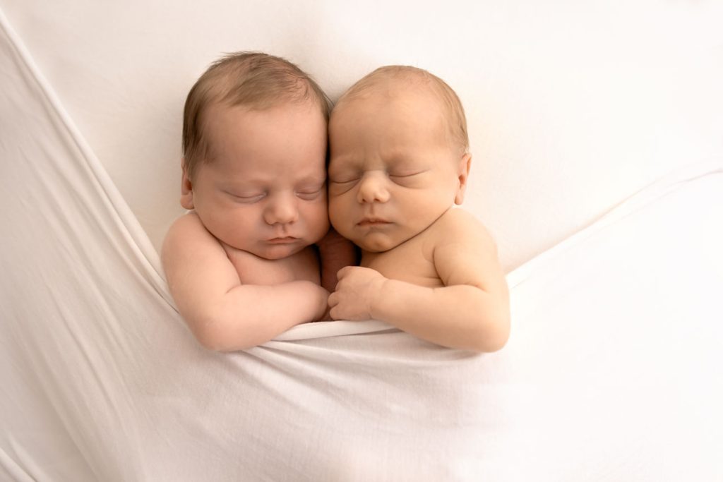 Newborn photography session in Essex studio