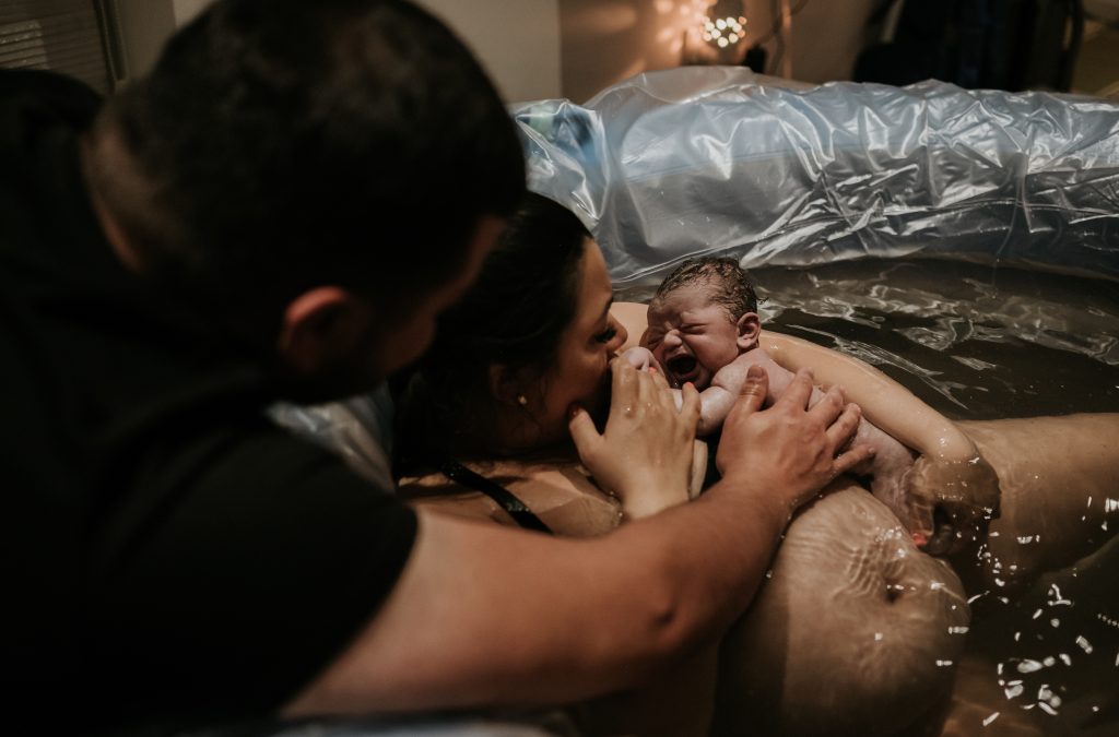 Birth & Newborn photography session at home in essex
