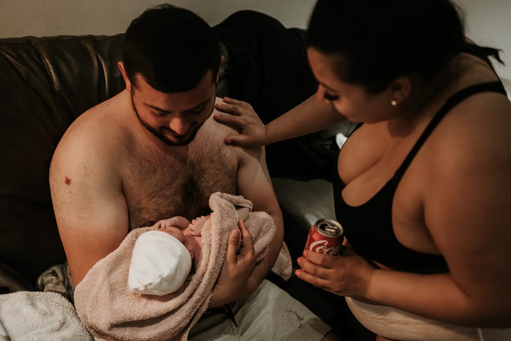 Birth & Newborn photography session at home in essex